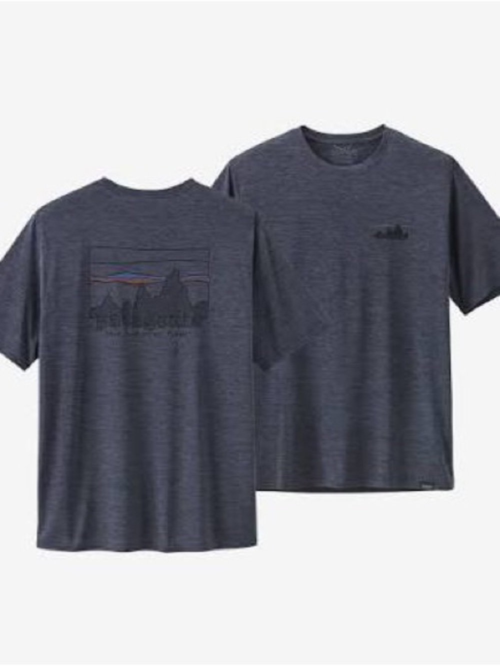 Patagonia Capilene Cool Daily T Shirt Men's S Charcoal Save Our Home Planet Gorp